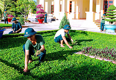 Không gian xanh nuôi dưỡng tâm hồn