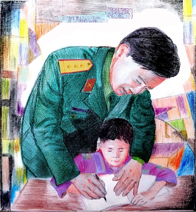 Châu La Việt chung thủy với đề tài người lính