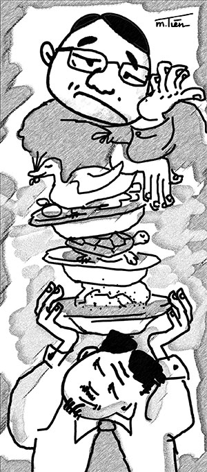 Mời Bí thư một bữa