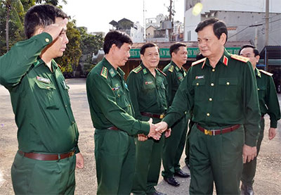 Thượng tướng Nguyễn Thành Cung chỉ đạo đấu tranh chống gian lận thương mại