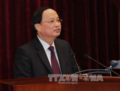 Tập trung chuẩn bị và tổ chức thành công đại hội đảng bộ các cấp 