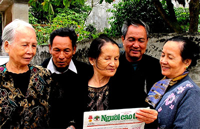 Làng đồng thắm một nét thơ