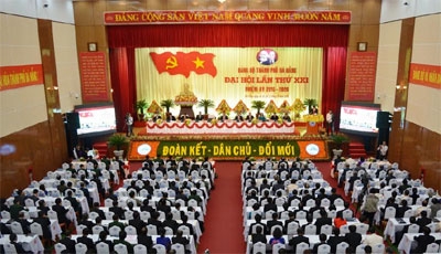 Khai mạc Đại hội đại biểu Đảng bộ TP Đà Nẵng 