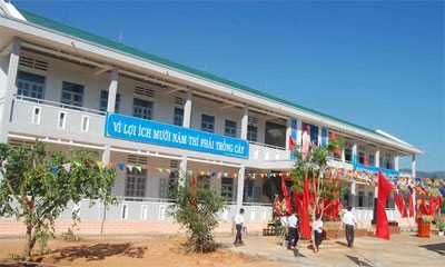 Khánh thành Trường Phổ thông dân tộc bán trú,  THCS Võ Nguyên Giáp