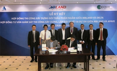 MB Land ký kết hợp đồng phục vụ dự án MB Grand Tower