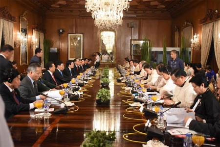 Việt Nam - Philippines thiết lập quan hệ Đối tác chiến lược