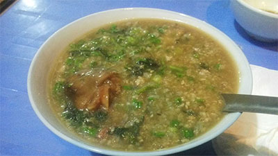 Đến Hà Giang ăn cháo ấu tẩu