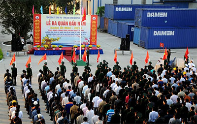 Tổng công ty Sông Thu (Tổng cục CNQP) ra quân sản xuất đầu năm 2015