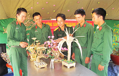 Sáng tạo nghệ thuật mừng Xuân