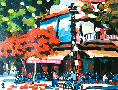 Báo chí gợi mở sáng tạo cho hội họa