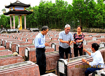 Tâm nhang trước ngày kỷ niệm chiến thắng