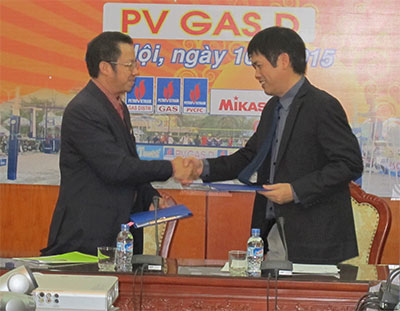 PV GAS D đồng hành cùng bóng chuyền Việt Nam