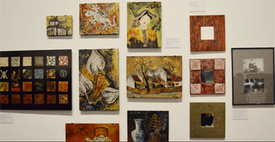 Độc đáo nghệ thuật sơn mài trên kim loại