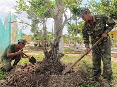 Đơn vị xanh, sạch, đẹp từ phát huy nội lực