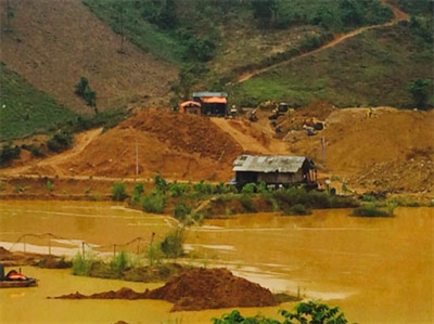 “Thung lũng bùn” ở Sơn Dương (Tuyên Quang)