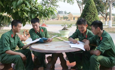 Bồi đắp giá trị văn hóa cho bộ đội