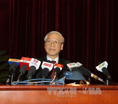 Tổng Bí thư Nguyễn Phú Trọng: Tiếp tục chuẩn bị và tổ chức thành công Đại hội đại biểu toàn quốc lần thứ XII của Đảng