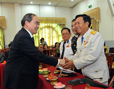  Chủ tịch Ủy ban Trung ương MTTQ Việt Nam gặp mặt cựu chiến binh Đoàn 962