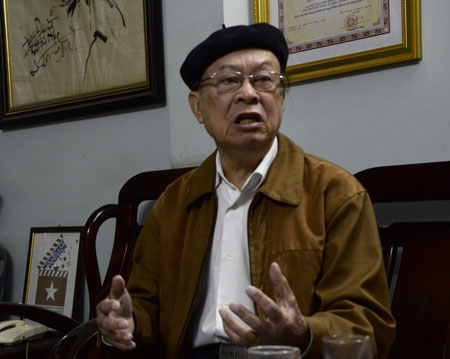 Bộ đội Cụ Hồ trong phim của NSND Bùi Đình Hạc