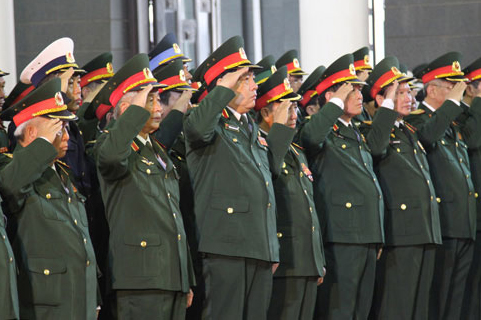 Lễ viếng Đại tướng Võ Nguyên Giáp - Người Anh Cả của Quân đội nhân dân Việt Nam