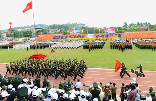 Mít tinh trọng thể kỷ niệm 60 năm Chiến thắng Điện Biên Phủ (trực tiếp)