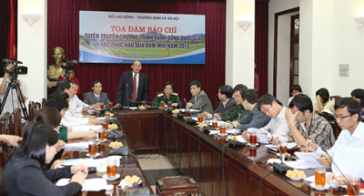 Báo chí tuyên truyền, thúc đẩy  Chương trình hành động Quốc gia khắc phục hậu quả bom mìn