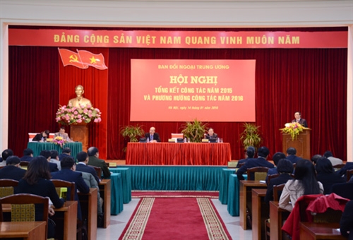 Hội nghị tổng kết công tác đối ngoại của Đảng