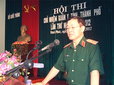 Khai mạc Hội thi Chủ nhiệm Quân y tỉnh, thành phố năm 2012
