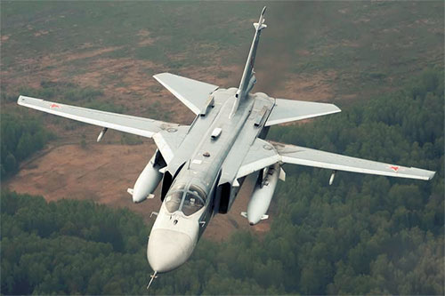Nga tạm dừng các chuyến bay của máy bay ném bom Su-24