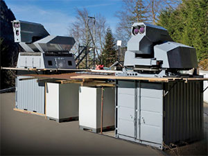 Rheinmetall thử nghiệm pháo la-de công suất 50Kilowatt