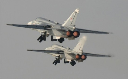 Nga nối lại các chuyến bay của máy bay ném bom Su-24