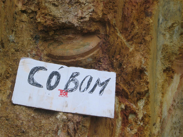 Xử lý an toàn quả bom 250 bảng