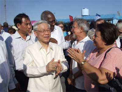 Hoạt động của Tổng bí thư Nguyễn Phú Trọng tại Cu -ba