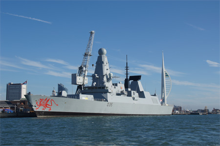Hải quân Anh nhận thêm khu trục hạm lớp D mới