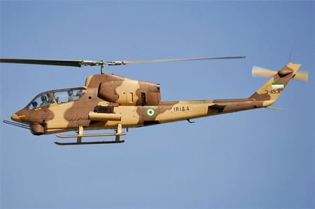 Iran ra mắt phiên bản sao chép trực thăng Cobra