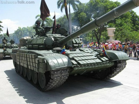 Venezuela đề nghị Nga cung cấp thêm MBT T-72