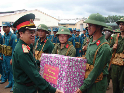 Hoàn thành tốt nhiệm vụ diễn tập BV-12