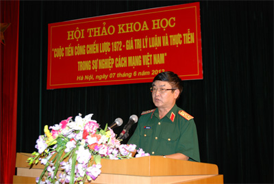 13 tham luận về NTQS trong cuộc tiến công chiến lược năm 1972