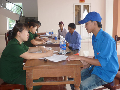 Mẫu mực thực hiện quy chế tuyển sinh