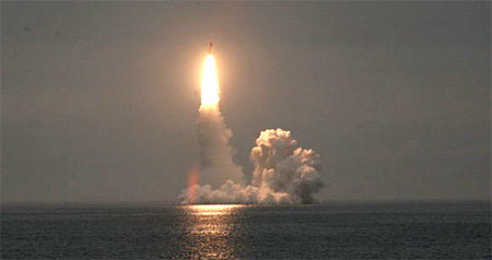 Nga: Thiếu đạn tên lửa Bulava cho quá trình phóng thử nghiệm