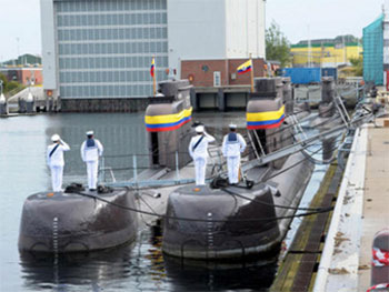 Colombia mua 2 tàu ngầm Type-206 cũ của Đức