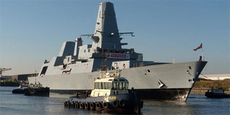 Hải quân Anh bắt đầu thử nghiệm khu trục hạm lớp Daring mới