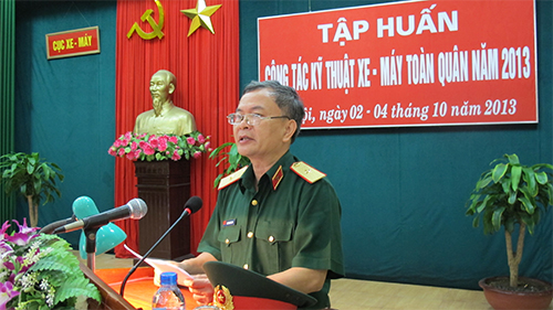 Nâng cao chất lượng công tác quản lý, sử dụng bảo quản, bão dưỡng xe-máy toàn quân