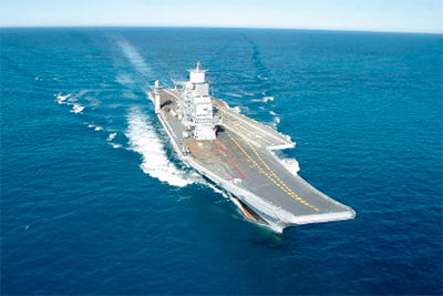 Tàu sân bay Vikramaditya chính thức được chuyển giao cho Ấn Độ