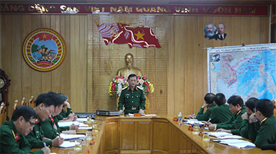 Quân khu 5: Tổ chức 3 đoàn đi kiểm tra, đôn đốc công tác phòng, chống bão số 12
