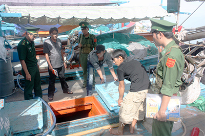 Ngăn chặn tình trạng buôn lậu trên tuyến biên giới phía Nam