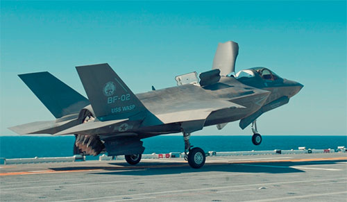 F-35 lại nằm đất