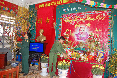 Vui Xuân mới không quên nhiệm vụ