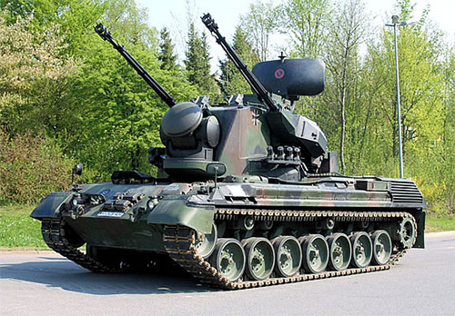 Lục quân Brazil sẽ mua tổ hợp pháo phòng không Gerpard-1A cũ từ Đức