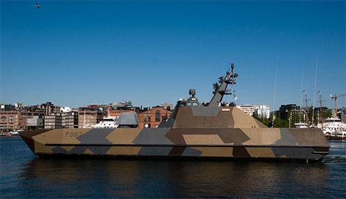 Hải quân Na Uy nhận chiếc tàu tên lửa cao tốc lớp Skjold cuối cùng
